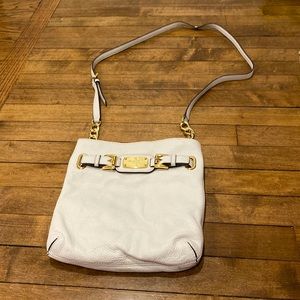 Michael kors white crossbody